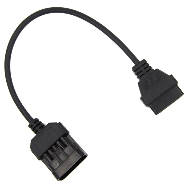 10Pin до 16Pin OBD2 Автомобильная диагностика расширения инструмент Соединительный