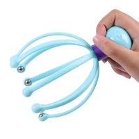 1pc octopus style head scalp relaxation massage pain relief body massager stress release relaxing claw massager