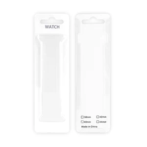 20 шт. простой мини-стиль, коробка для упаковки ремешков Apple Watch, кожаныйсиликоновыйнейлоновый ремешок, подарочная упаковочная коробка