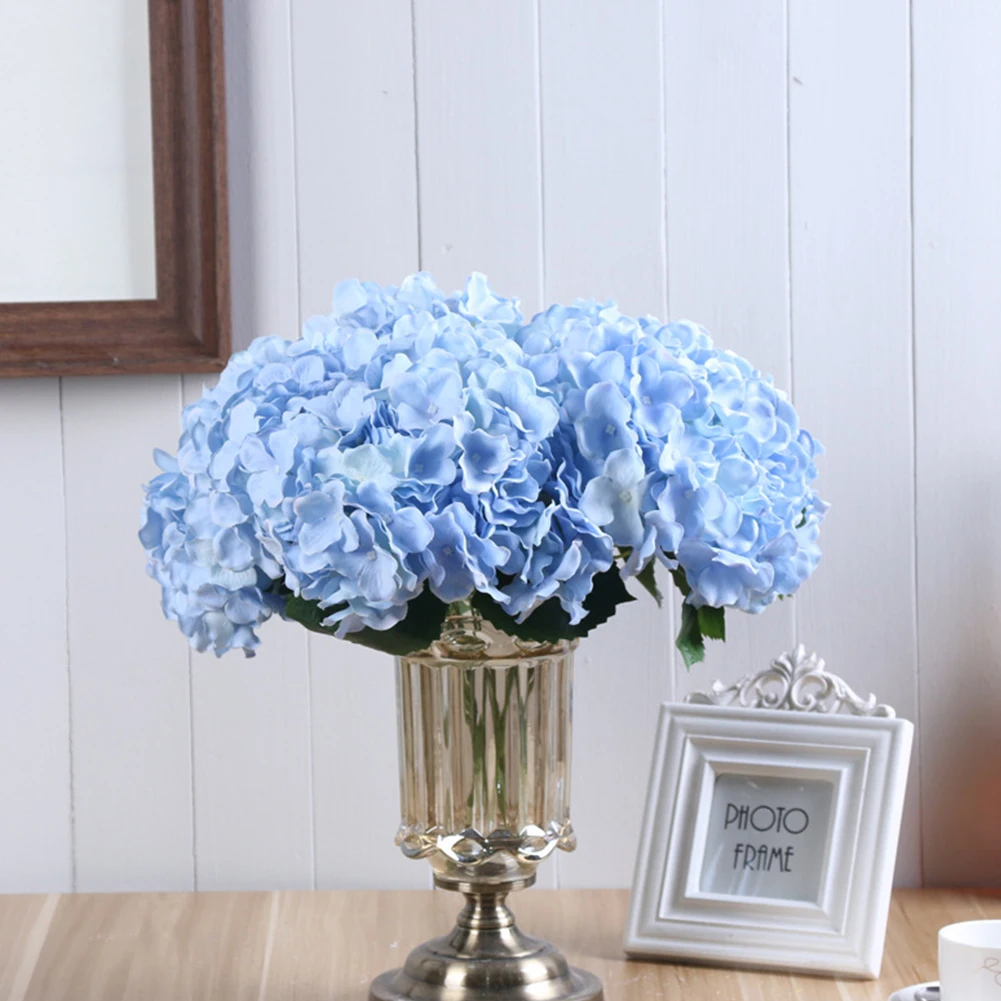 Красивый и стильный внешний вид искусственный цветок для украшения 5 головок