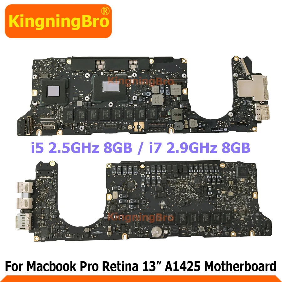 Протестированная оригинальная материнская плата A1425 820 3462 A для Macbook Pro Retina 13 &quotA1425
