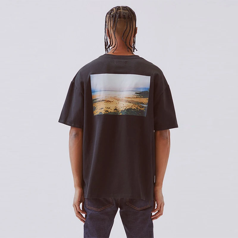 

OF FEAR GOD ESSENTIALS BOXY T-SHIRE FOG Limited PHOTO Print Tee | 3151