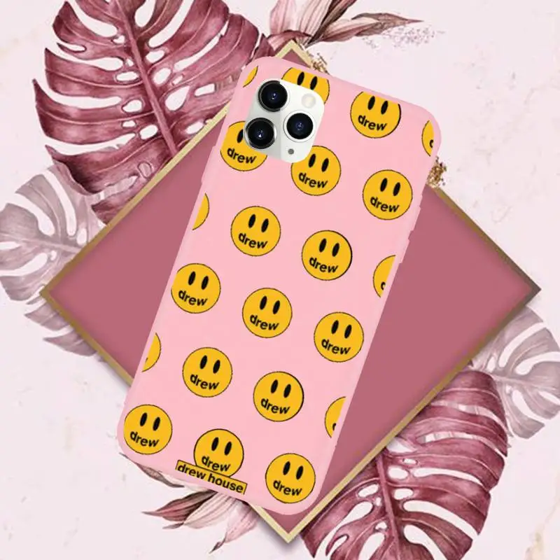 

Justin Bieber Canadian singer Phone Case Candy Color for iPhone 6 7 8 11 12 s mini pro X XS XR MAX Plus