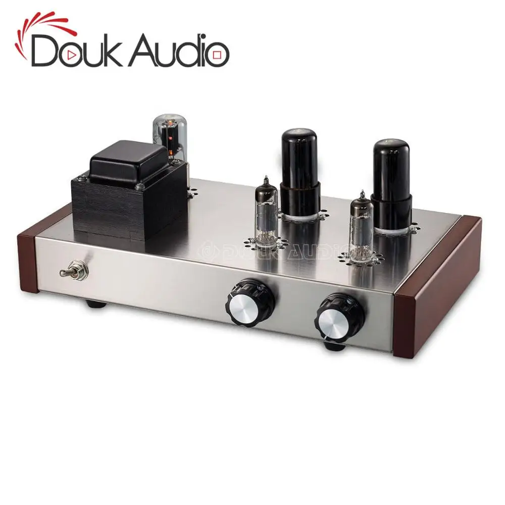 Дук аудио 6J4+ 6P6P ламповый предусилитель, Hi-Fi, домашний стерео усилитель класса Д аудио 4 канальный предусилитель