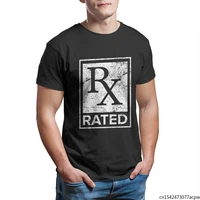 rx rated pharmacist pharmacy pill medicine mens t shirt