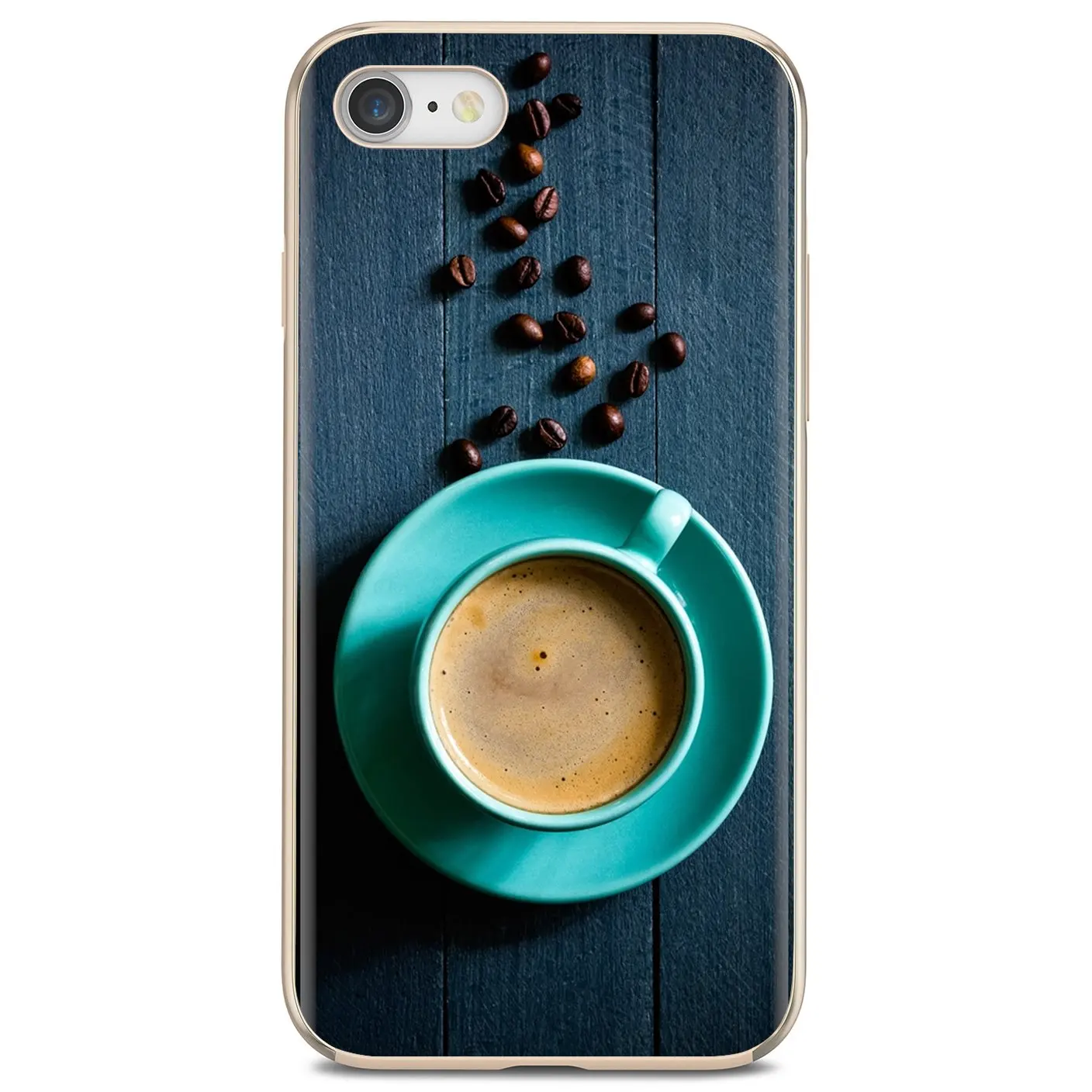 Мягкий силиконовый чехол из ТПУ розовый любовь кофе обои для iPhone 11 Pro 4 4S 5 5S SE 5C 6 6S 7