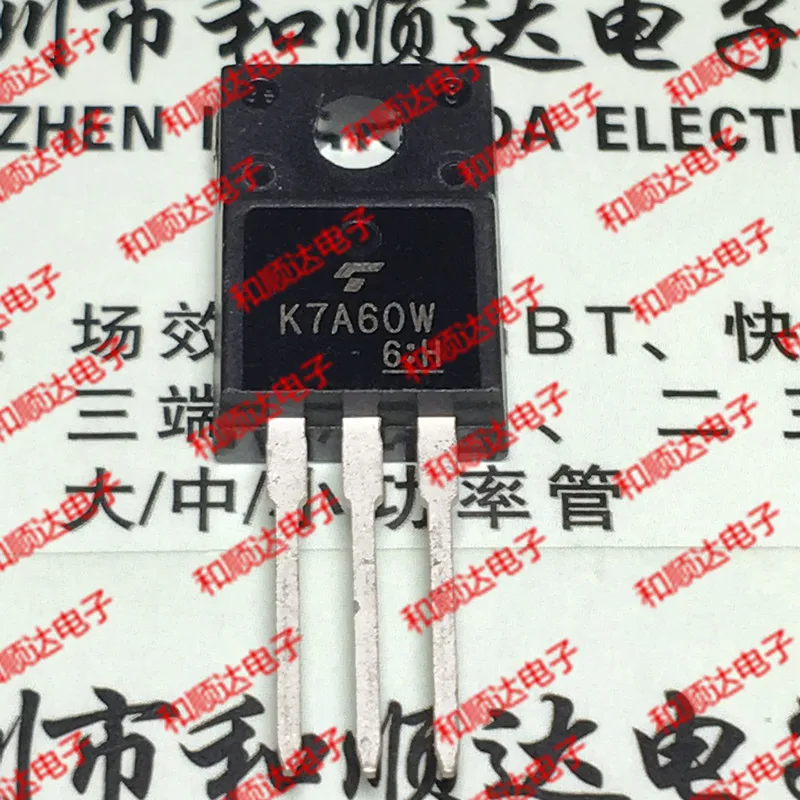 

10 шт./лот K7A60W TK7A60W новый запас TO-220F 600V 7A