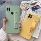 Силиконовый чехол с ремешком на руку для Oppo Realme 8 Pro C21 7 5g Realme8 Realme7 4g, подставка для телефона, мягкая задняя крышка