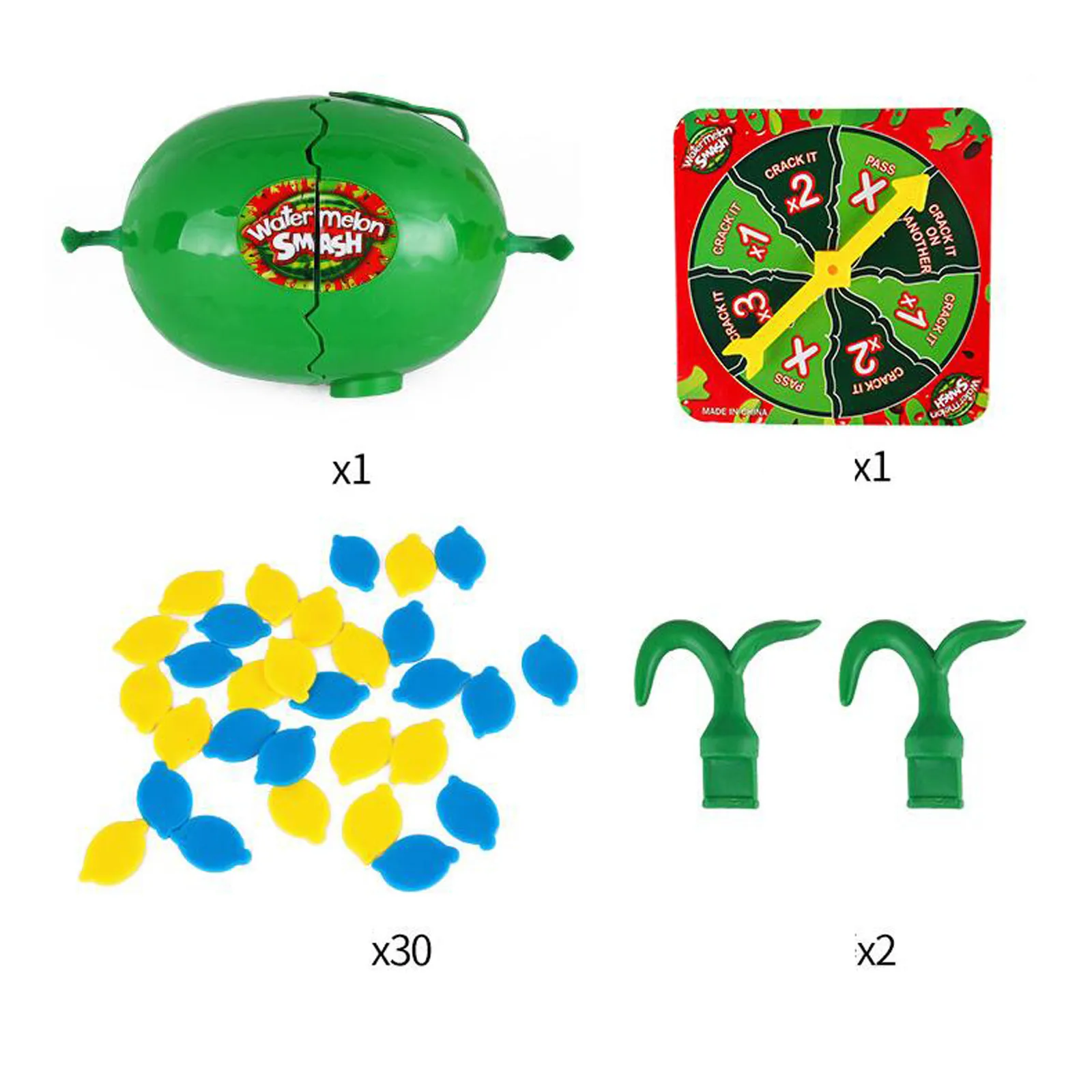 

Funny Watermelon Party Game Toy Lucky Turntable Punishment Game Suitable For Family Party Adult Party Fun Watermelon Toy
