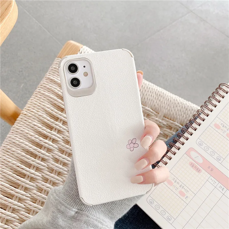 

Love Cute Leather Soft Phone Case For iPhone 7 8 Plus 2020 SE X XR XS Max 11 11Pro Max 12 12Pro Max Pro Mini Case Shell Cover