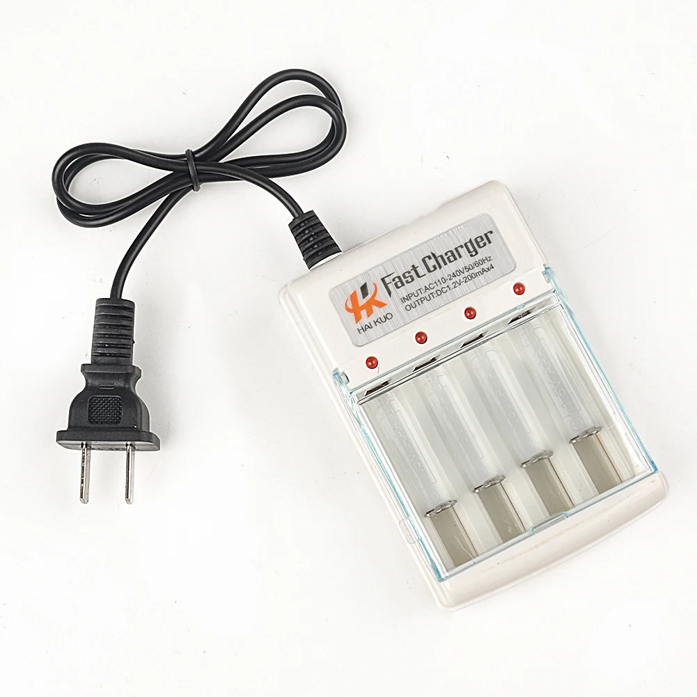 Горячая Распродажа универсальное умное зарядное устройство 3 в с 4 слотами AA/AAA