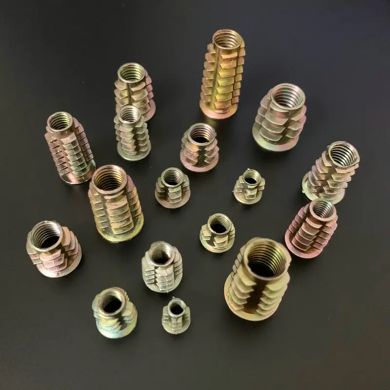 20 шт. фланцевые гайки с шестигранным хвостовиком|Дверные зажимы из нержавеющей