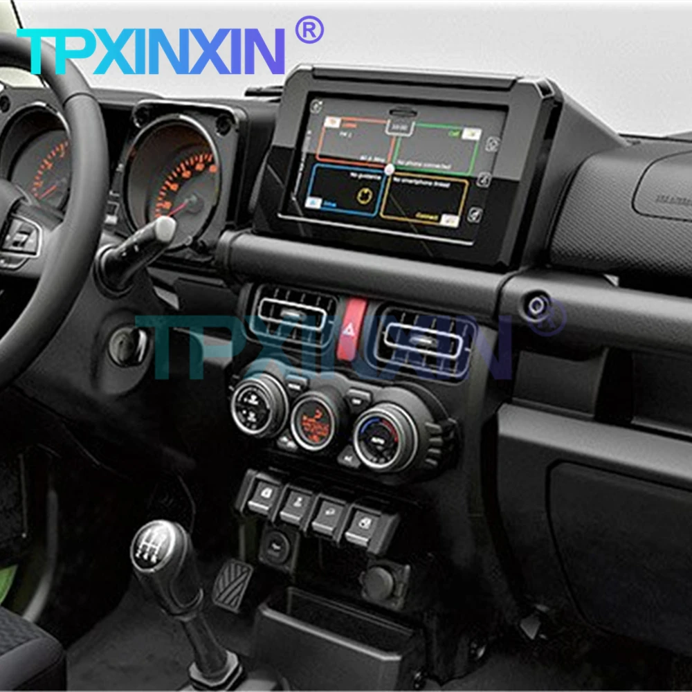 

For Suzuki Jimny 2019-2021 4+128G Android10.0 Carplay Car GPS Navigation Auto Radio Headunit Multimedia DSP Player Tape Recorder