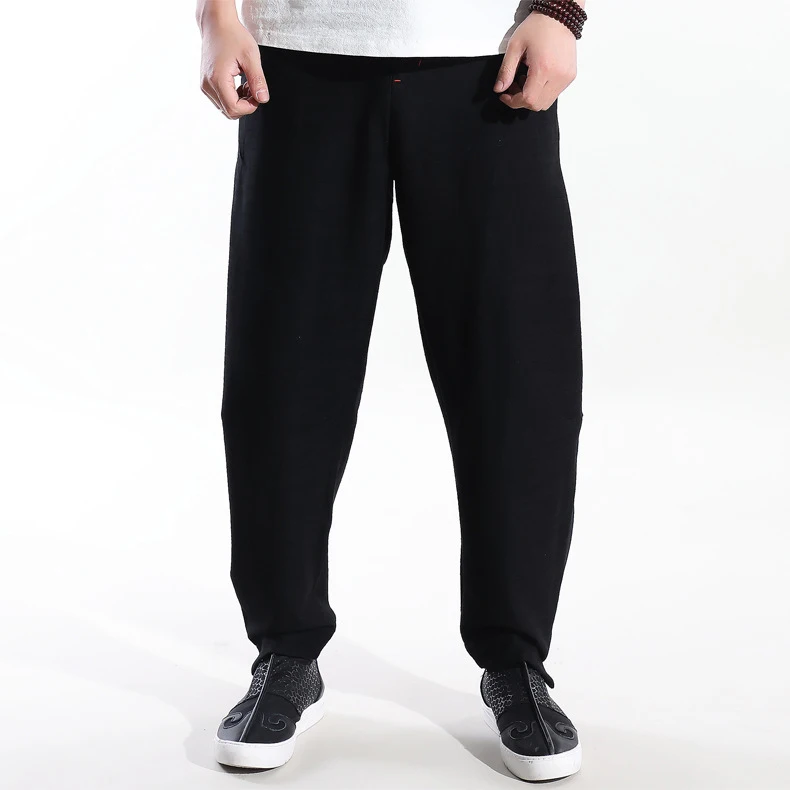 Original Men Pants Male Joggers Commercial Loose Casual Business Trousers Men's Hip Hop Harem Streetwear Cotton Clothing Straig | Мужская