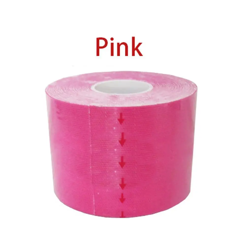 Водонепроницаемая дышащая хлопковая кинезиологическая лента 5 м Спортивная