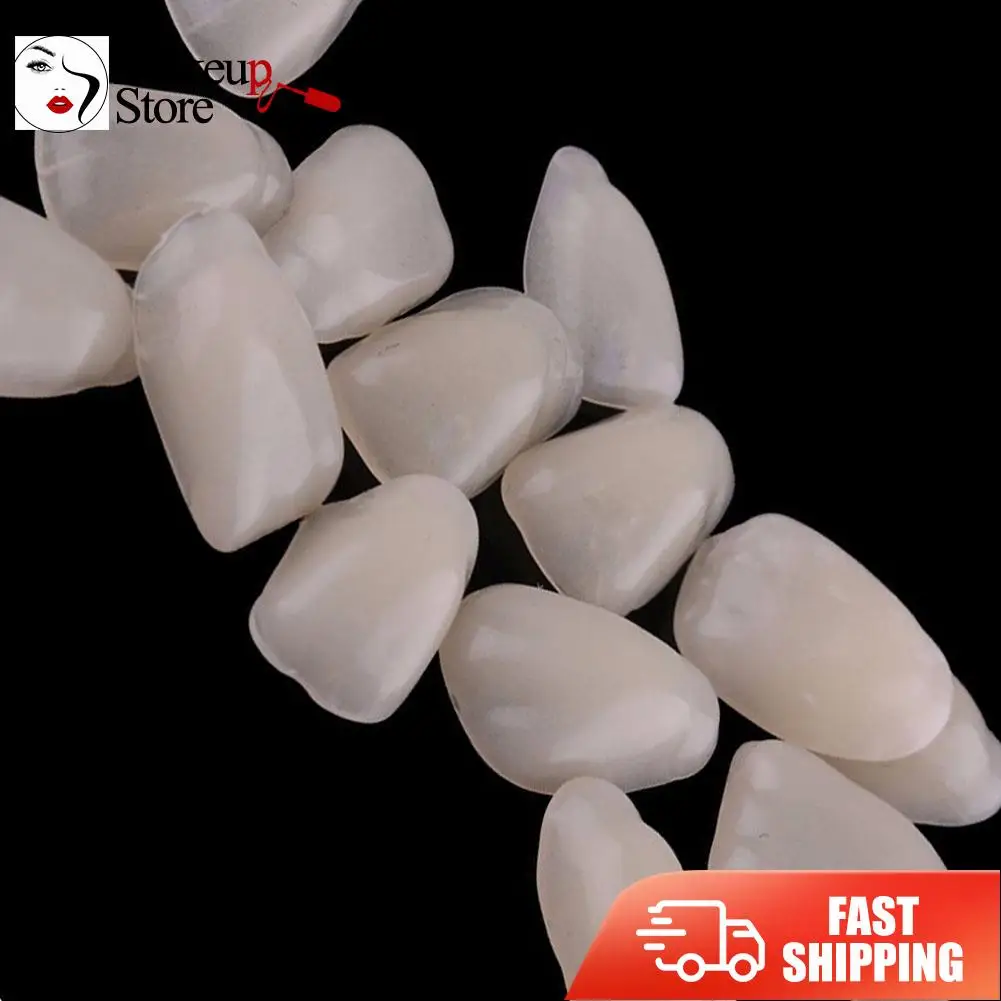 50 шт. зубов Фанера ультра зубы Красота тонкий отбеливание смолы передней верхней