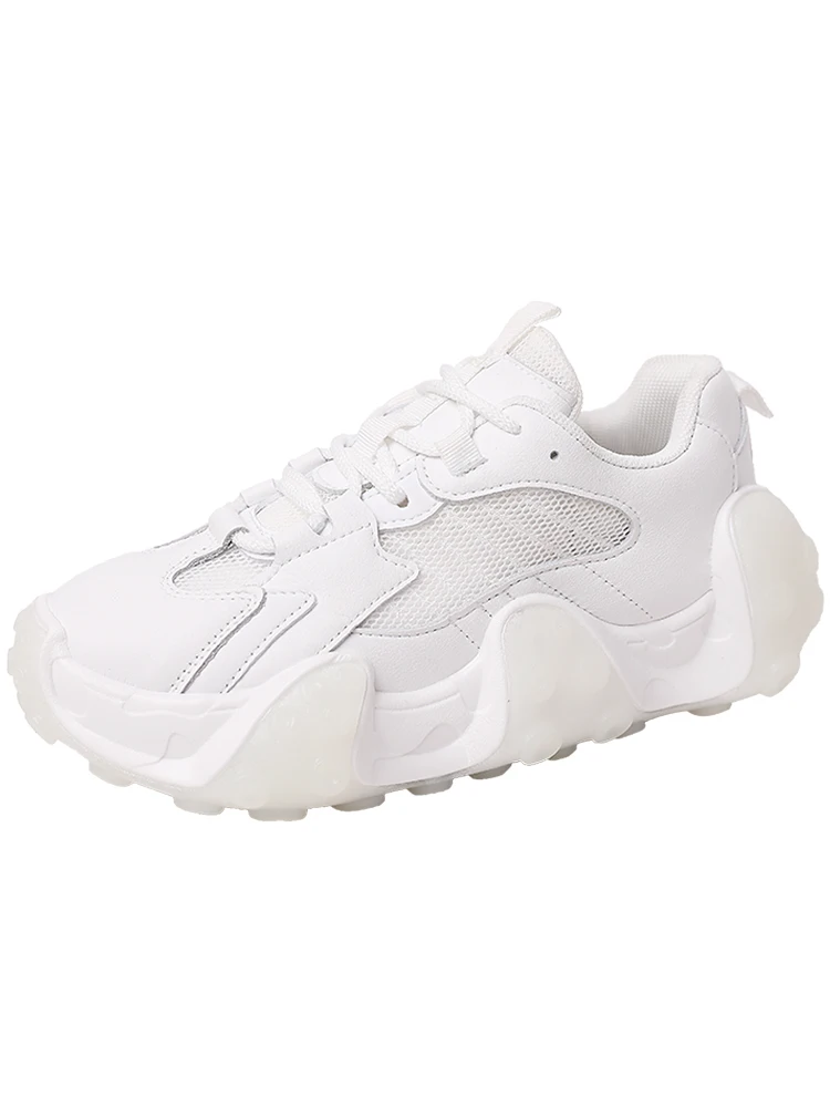 

Woman Shoes High Top Fashion Sneakers Spring summer New Stylish Girls Shoes Vulcanized Lace Up Shoes Noctilucence