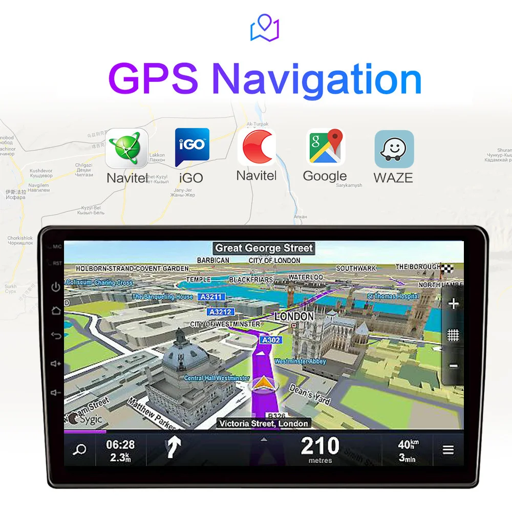 Мультимедийная магнитола универсальная мультимедийная стерео-система под