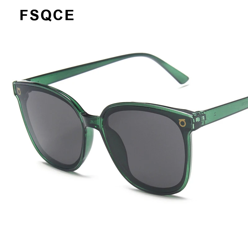 Женские солнцезащитные очки кошачий глаз FSQCE винтажные большие кошачьи глаза |