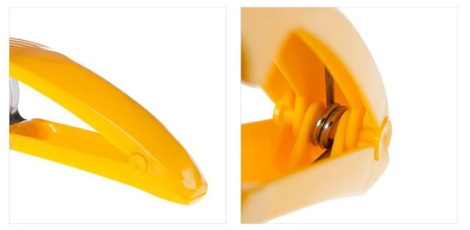 

Stainless steel blade Banana cutting artifact Banana slicer Cucumber ham is available