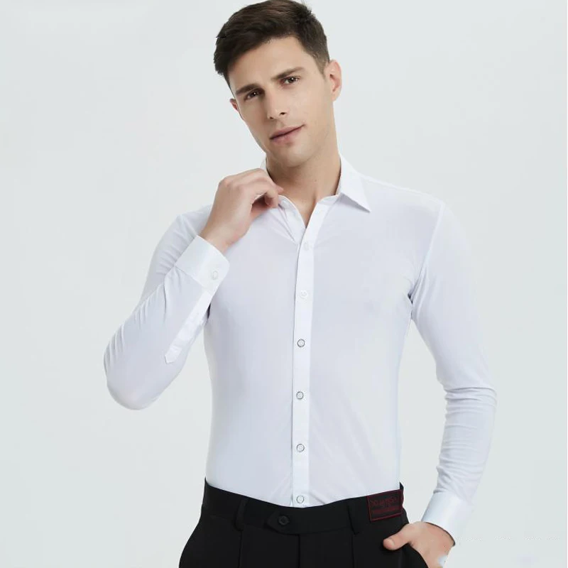 

2021 взрослые мужские туфли для латинских танцев топы Бальные Стандартный танцевальная одежда для представлений латинский танец Практика од...