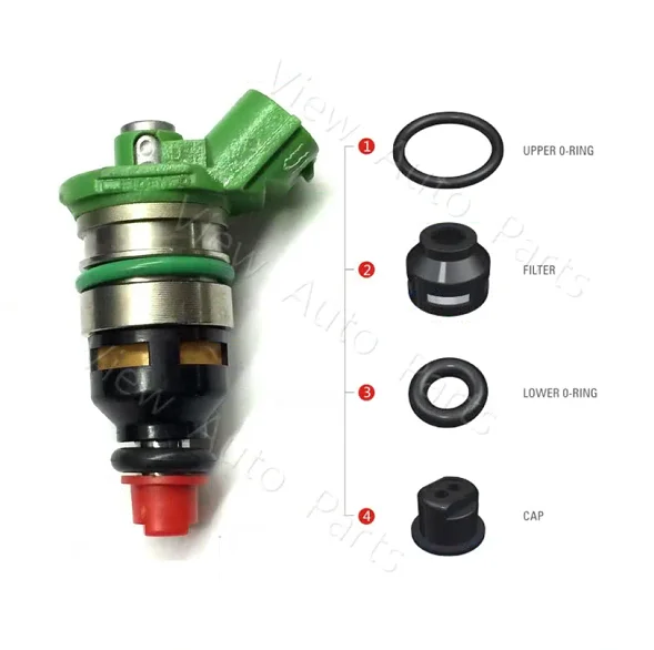 10 компл. Denso FJ336 топливный инжектор Ремонтный комплект уплотнения для 92 95 MAZDA 929 3.0L