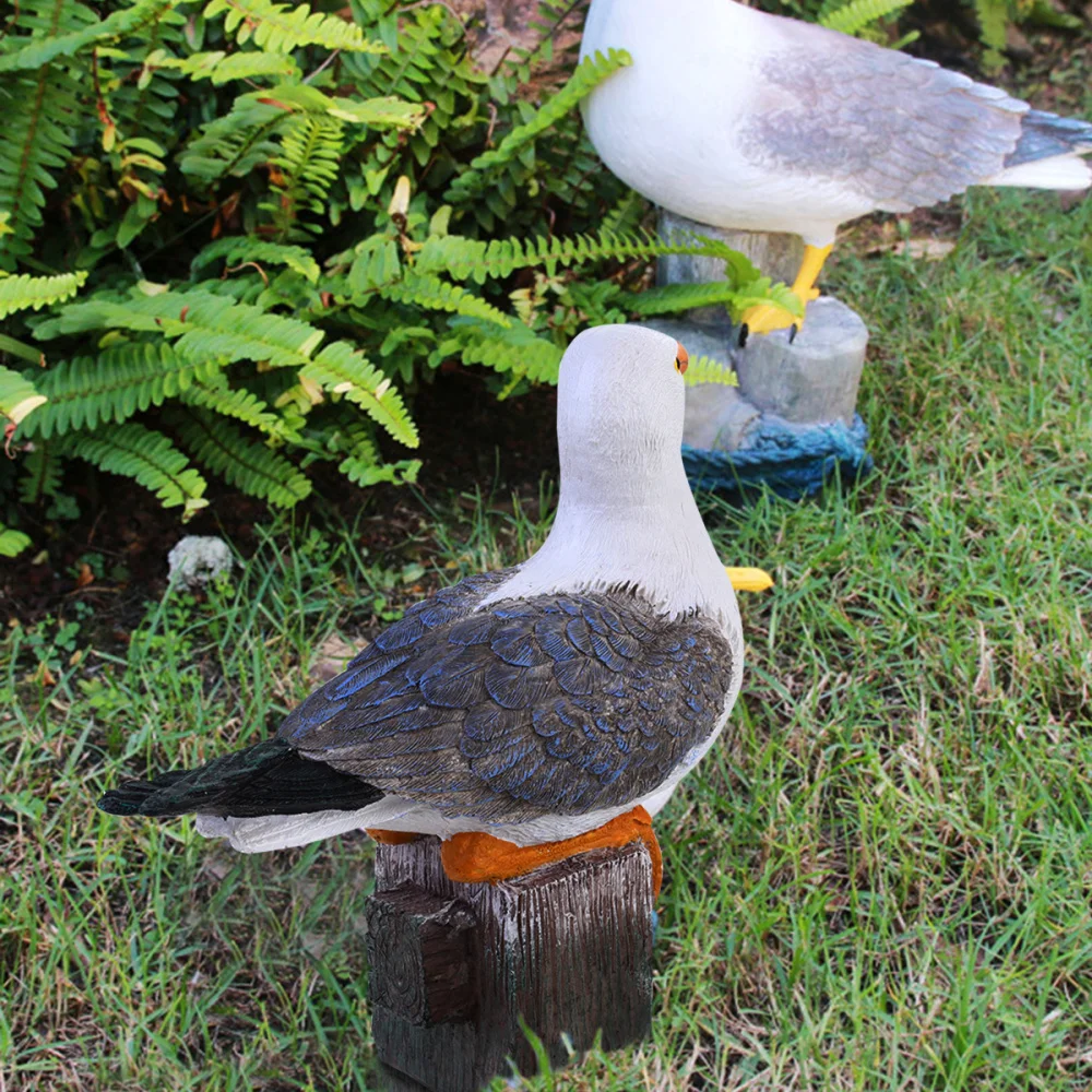 Настольное украшение из смолы в средиземноморском стиле поделки форме птицы