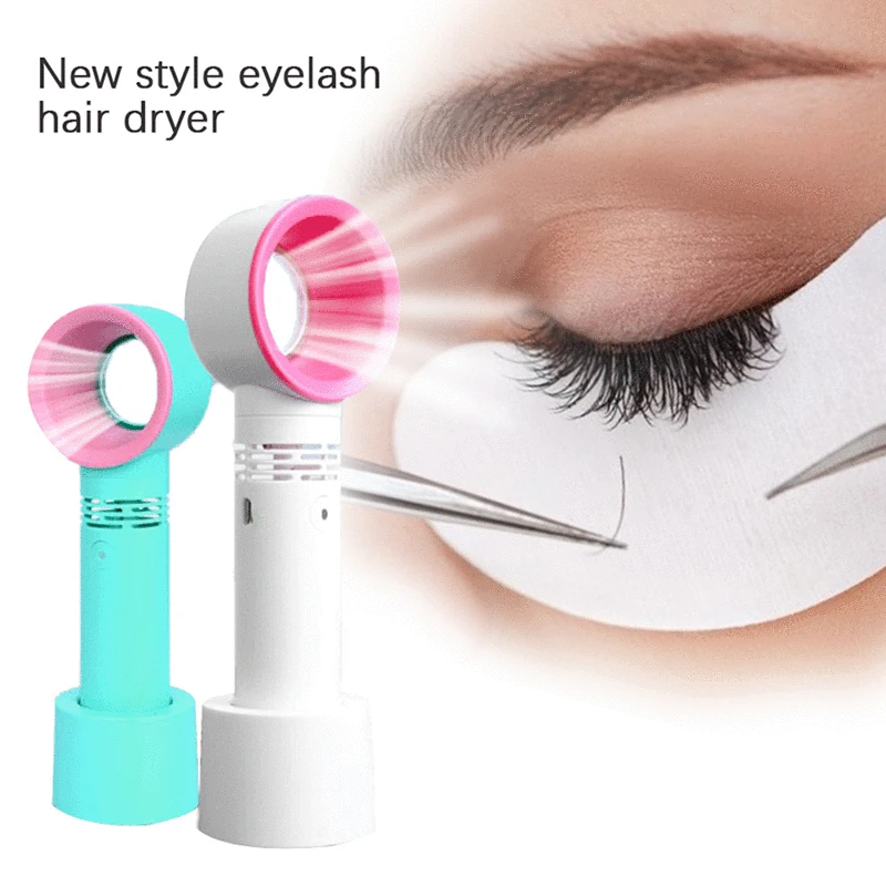 

Новый USB-фен для наращивания ресниц, клей для наращивания ресниц, быстрая сушилка для макияжа накладных ресниц