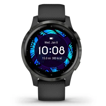 Gps golf женские Смарт-часы для мужчин Garmin Active garmin Pay gps часы ip68 водонепроницаемый монитор сердечного ритма swiming divining smartwatch - Цвет: black 1.1inch