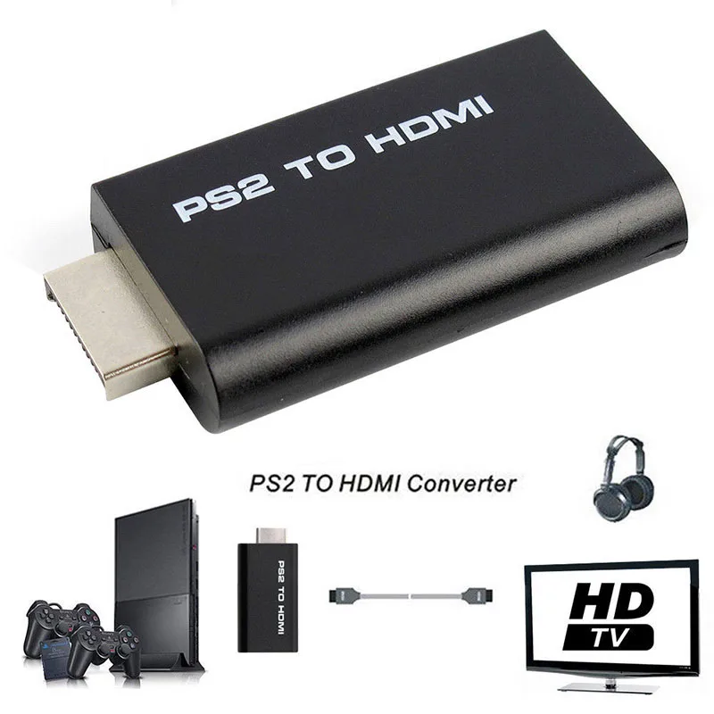 Playstation для sony 2 PS2 к HDMI конвертер Кабель адаптер HD USB PSX PS4 SGA998|Кабели передачи