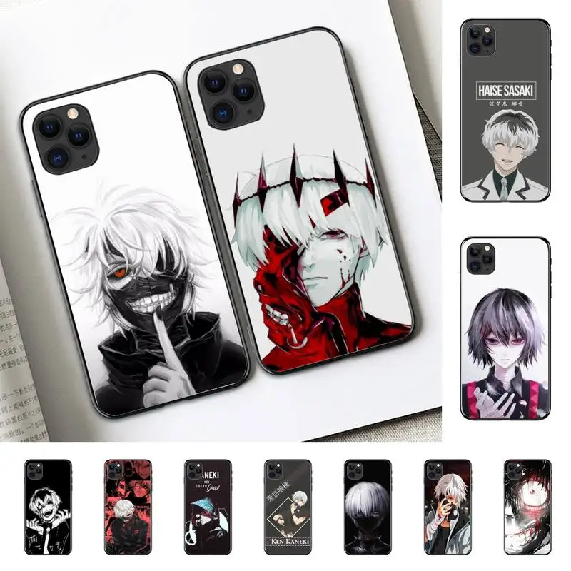 

Yinuoda Tokyo Ghouls Phone Case for iPhone 11 12 13 mini pro XS MAX 8 7 6 6S Plus X 5S SE 2020 XR cover