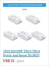 Sonoff RF Bridge WiFi 433MHz сменный модуль домашней автоматизации универсальный переключатель Интеллектуальный Wi-Fi пульт дистанционного управления RF