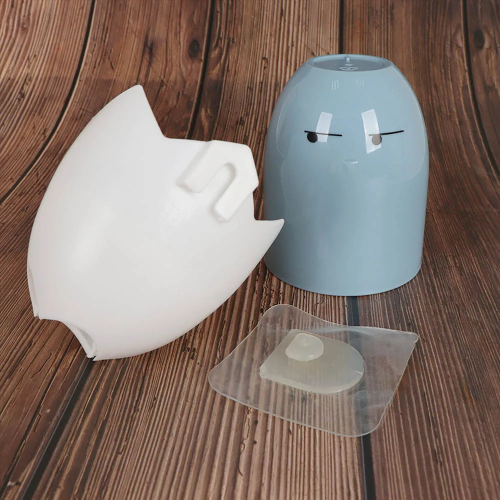 Wall Mounted Type Cartoon Chicks Toothbrush Holder Wash Cup Kit Bathroom Accessories home tool practical multi-function | Дом и сад