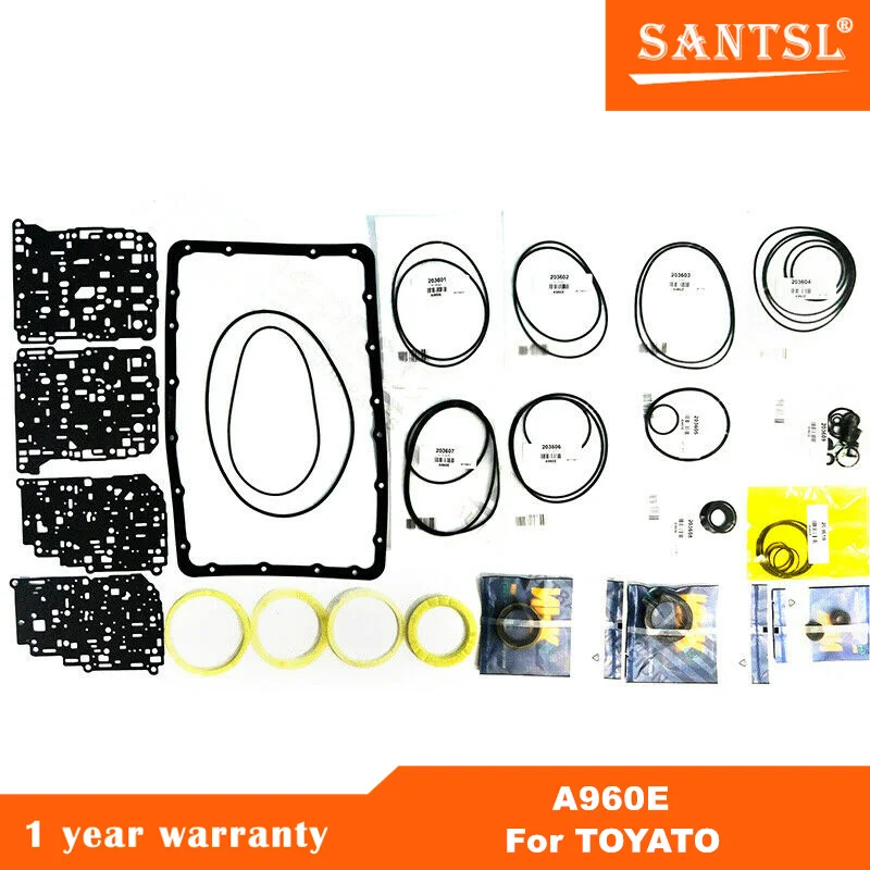 

A960 A960E Automatic Transmission Overhaul Rebuild Kit Seals Gaskets For TOYOTA Transnation B203820A