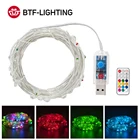 WS2812B USB RGB светодиодная Пиксельная лента 10 светодиосветодиодный sm 2 м 5 м 10 м с контроллером RF 21 клавиша полноцветная индивидуально модифицируемая подсветка DC5V