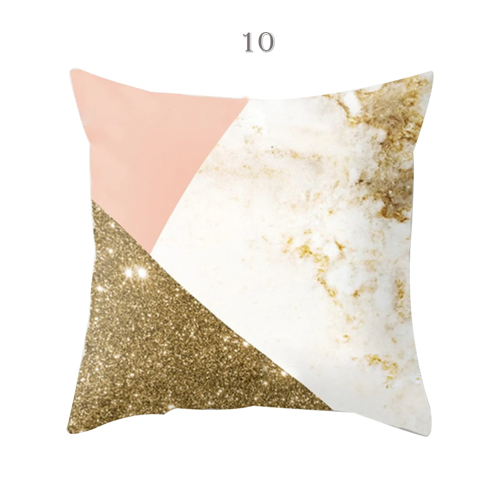 

INS Nordic Style Geometric Print Cushion Cover Polyester Pillow Case Home Decorative Throw Pillow Cover For Sofa Car 45*45cm
