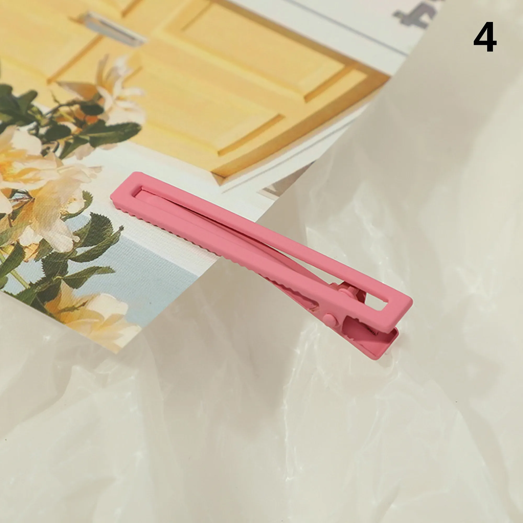 10 шт./лот 6 см Высококачественная креативная заколка для волос карамельных цветов