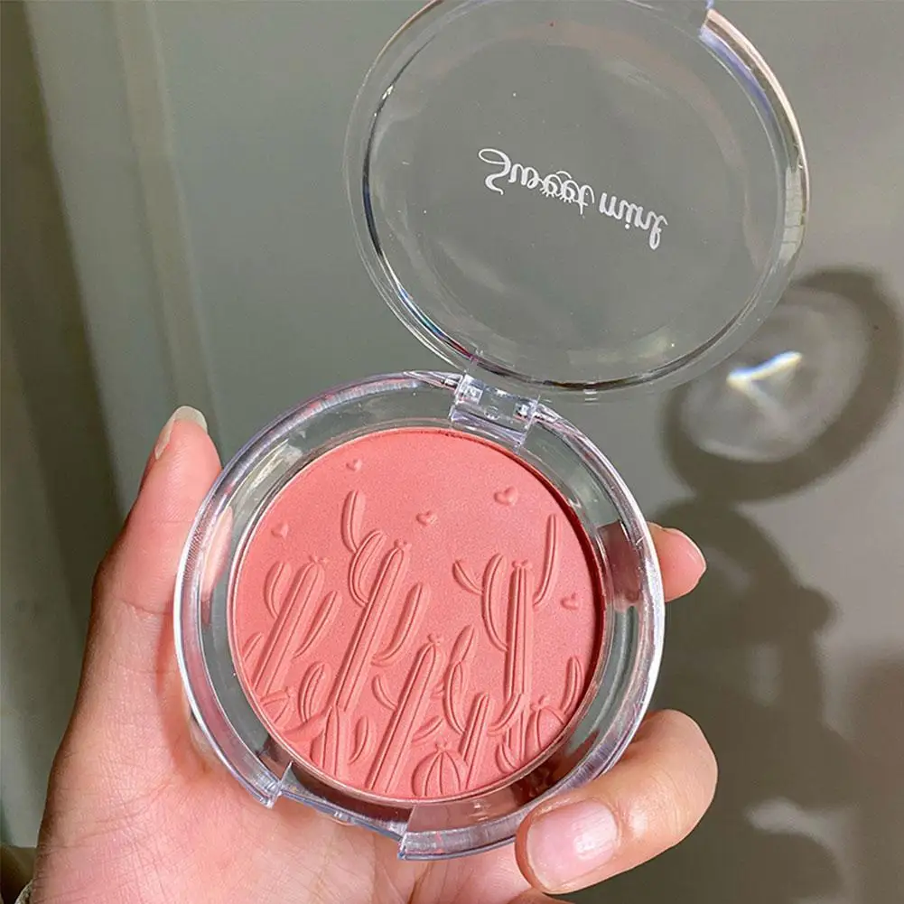 

6 colors Blush Peach Pallete Face Mineral Pigment Cheek Shadow Blusher Pink Makeup Rose Powder Blusher Professional Contour E4P6