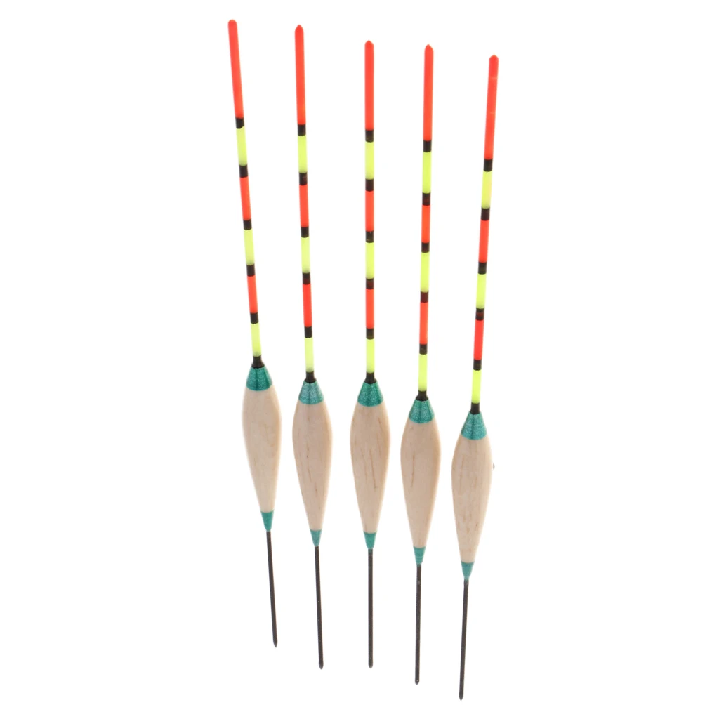 5 шт. поплавки из бальзового дерева и набор поплавков вертикальные для рыбалки