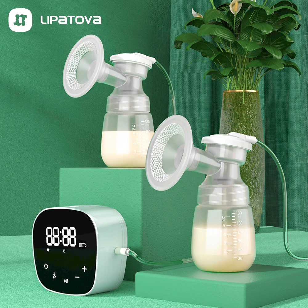 Двойной Электрический молокоотсос без аккумулятора мощный умный автоматический