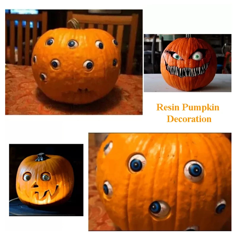 

Scary Halloween Pumpkin With Scary Eyes Happy Halloween Pumpkin Scray Outdoor Yard Party Horror Props Decoration