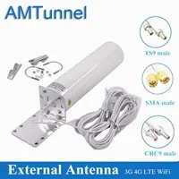 3g 4G антенна 4G LTE1800Mhz yagi наружная антенна 3g внешняя антенна 3g антенна с N штекерным разъемом для мобильного усилителя сигнала