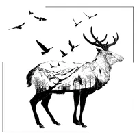 wild animal deer clear silicone stamps scrapbooking crafts decorate photo album embossing cards making clear stamps new