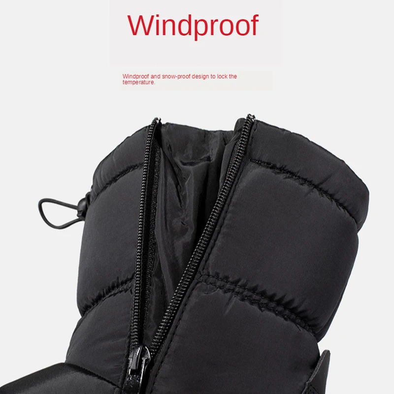 Высокое качество Коллекция 2021 года Детские зимние ботинки Теплые плюшевые для