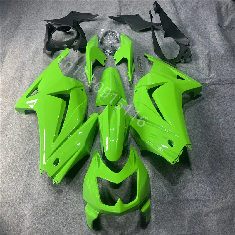

Custom ABS fairings for Kawasaki Ninja 08-14 EX250 zx250r 2008-2014 ZX 250R green black injection fairing bodywork kits