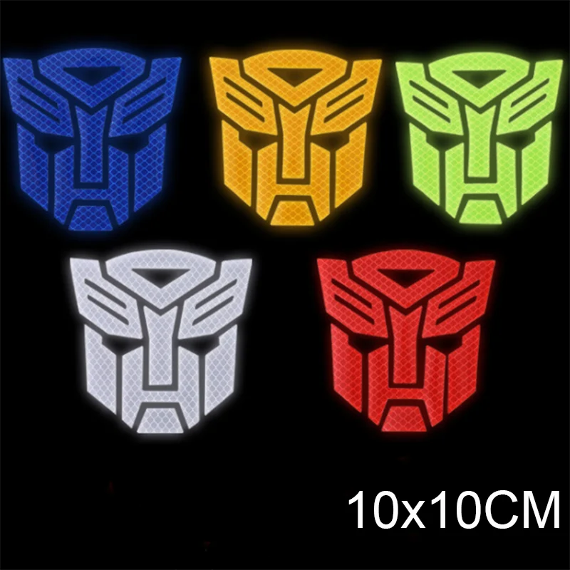 

Reflective Car Stickers Transformers Decepticon Tail Badge Emblem Decal Cool Autobots TF Car Styling