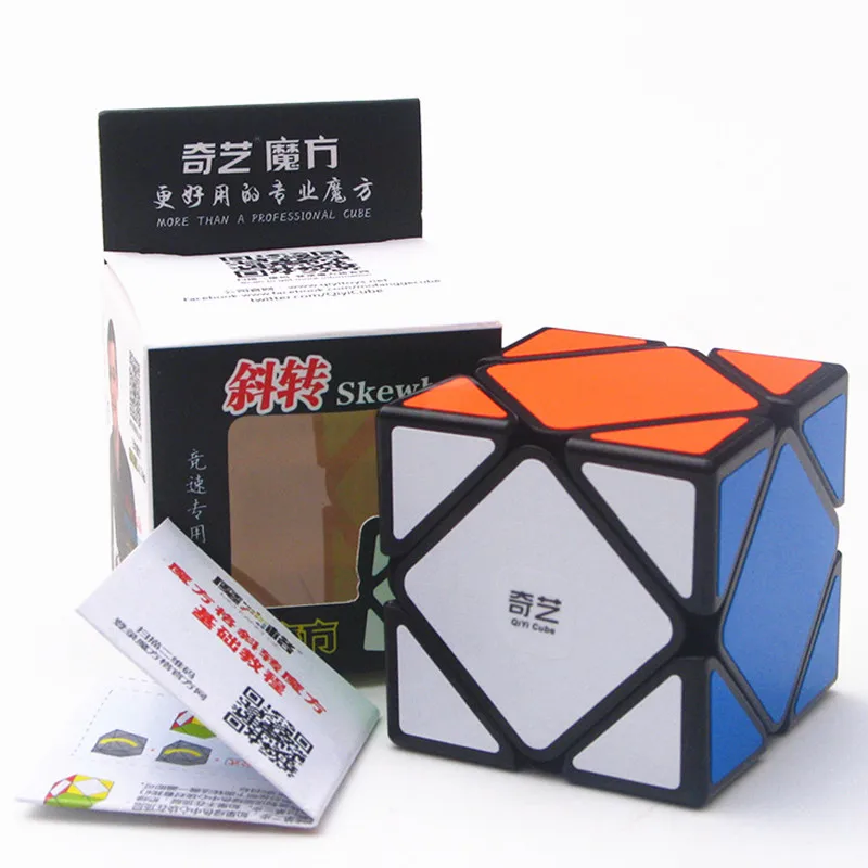 QiYi QiCheng A Skew Cubo Magico Профессиональная игра головоломка развивающая скоростная