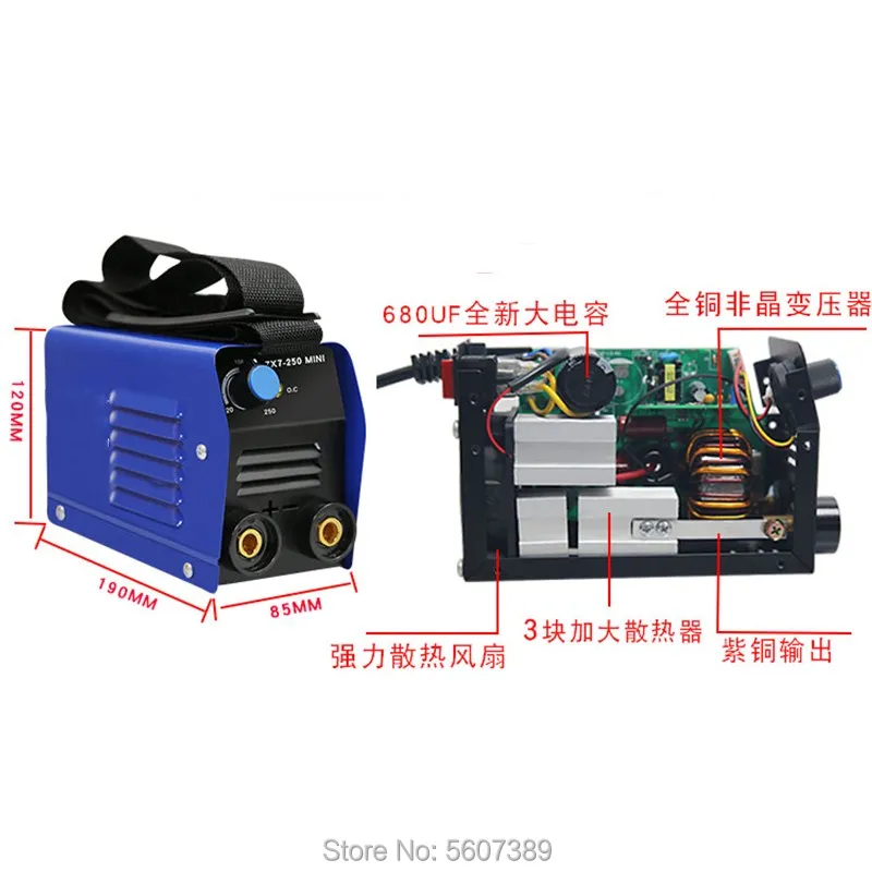 ZX7-250 High Quality portable welder Inverter Welding Machines | Инструменты