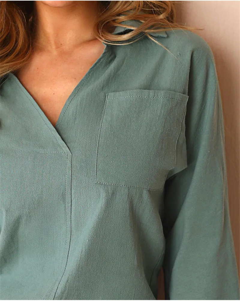 

Fashion Women Shirt 2019 New Autumn Womens New Long-sleeve Elegant Shirt Blouse Large Size Loose Office Top