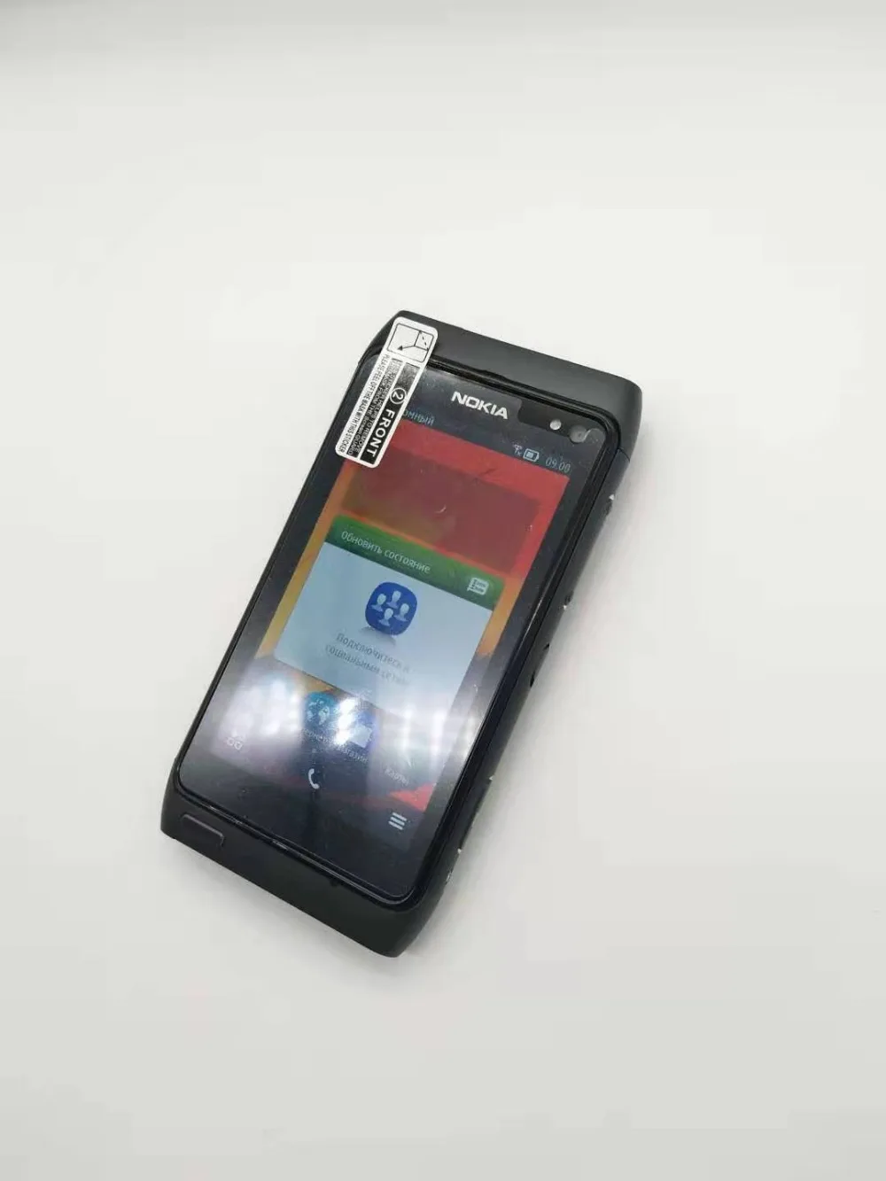 Nokia N8 мобильный телефон 3g wifi gps 12MP камера 3," сенсорный экран 16 Гб хранилище дешевый телефон Восстановленный